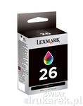 Lexmark 26 Tusz Lexmark 10N0026 Kolor