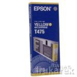 Tusz Epson T475 Yellow
