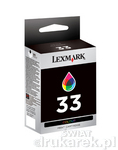 Lexmark 33 Tusz Kolorowy do Lexmark P4330 X5250 X7310 X8310 Z812