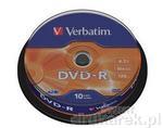 Pyta DVD-R Verbatim 16X 4,7GB cake (x10)