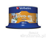 Pyta DVD-R Verbatim Printable 16X 4,7GB cake (x50)