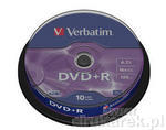 Pyta DVD+R Verbatim 16X 4,7GB cake (x10)
