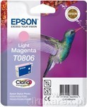 Epson T0806 Tusz do Epson Stylus Photo R265 R285 Light Magenta (Claria Photograp