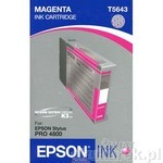Tusz Epson T605B Magenta do Epson Stylus Pro 4800 (T5643)