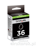 Lexmark 36 Tusz do Lexmark Z2420 X3650 X4650 Black