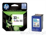 HP22XL Tusz Wysokowydajny do HP Deskjet D2360 D2460 F4180 F4172 Kolor HP 22XL