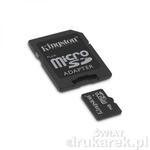Karta Pamici Kingston MicroSD Secure Digital SDHC 32GB z adapterem SD