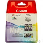 Canon Zestaw Tusz PG510 Czarny i CL511 Kolor