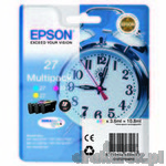 Epson 27 Multipack  3x Tusz Cyan / Magenta / Yellow Epson C13T27054010