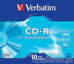 Pyta CD-R VERBATIM 700MB SLIM (10x)