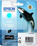 Epson T7602 Tusz do Epson SureColor SC-P600 Cyan C13T76024010