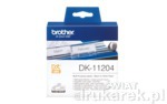 Brother DK-11204 Etykieta oglnego zastosowania Biaa 17mm x 54mm 400x/rolka