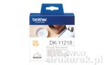 Brother DK-11218 Etykieta okrga Biaa 24mm 1000x/rolka [DK11218]