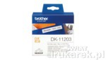 Brother DK-11203 Etykieta na segregatory Biaa 17mm x 87mm 300x/rolka