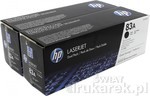 HP83AD x2 Dwupak Toner do HP LaserJet Pro M125nw M127fn M127fw CF283AD