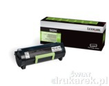 Lexmark 502H Czarny Toner do Lexmark 50F2H0E MS310d MS410 MS510 MS610 ..
