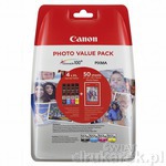 Canon Photo Value Pack CLI-551XL BK/C/M/Y + Papier PP201 [10x15cm] 50ark