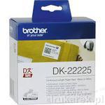 Brother Brother DK-22225 Tama papierowa ciga Biaa 38mm x 30,48m [DK22225]