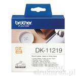 Brother DK-11219 Tama papierowa okrga Biaa 12mm [DK11219]