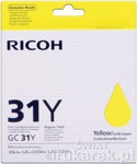 Ricoh GC-31Y Tusz elowy do Ricoh GXe2600 GXe3000 GXe3300 GXe3350 [GC31Y] ty