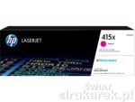 HP415X Wysokowydajny Toner do HP Color LaserJet Pro M454 M479 [W2033X] Magenta