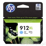 HP912XL Wysokowydajny Tusz do HP OfficeJet Pro 8012 8013 8023 [3YL81AE] Cyan