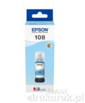 Epson 108 Oryginalny tusz do EcoTank (C13T09C54A) Light Cyan