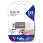 128GB Verbatim Pendrive DataBar USB 2.0 Szary