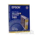 Tusz Epson T481 Yellow
