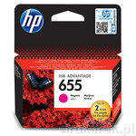 HP655 CZ111AE Tusz do HP DeskJet Ink Advantage 3525 6525 5525 Magenta
