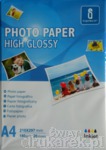 Papier Fotograficzny A4 Poysk HighGlossy 180g 20x JG180
