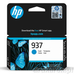 HP937 Oryginalny Tusz Do OfficeJet Pro [4S6W2NE] Cyan