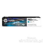 HP 982X Oryginalny Tusz Do HP PageWide Enterprise T0B27A Cyan