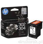 HP 302 HP 304 F6U66AE N9K06AE Tusz Czarny