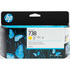 HP738 Oryginalny Tusz Do DesignJet T850 T950 [498N7A] ty
